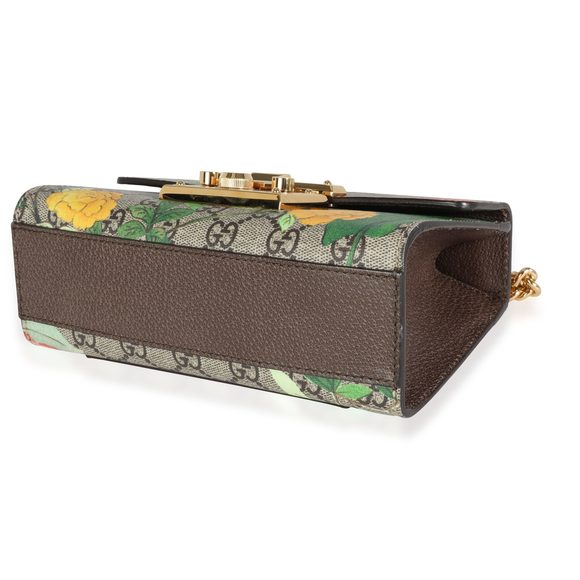 Gucci Tian GG Supreme Canvas Small Padlock Shoulder Bag - Picture 7 of 8